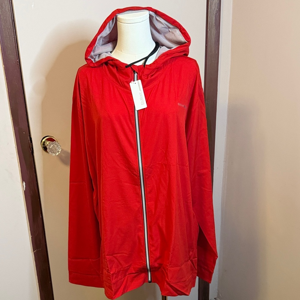 Men's Red Lightweight Jacket